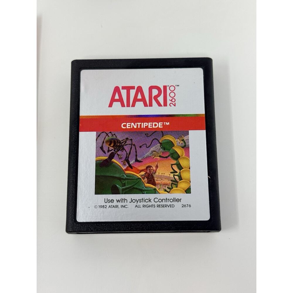Centipede Atari 2600 1981 Complete CIB Comic Tested - Picture 5 of 10